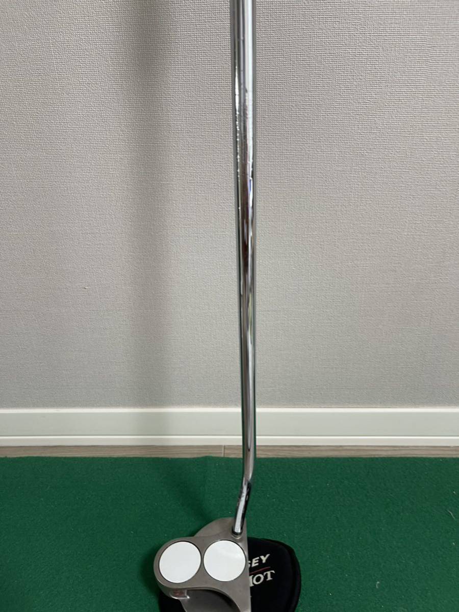 オデッセイホワイトホット2ボール長尺パター 超レア シャフトステップ 