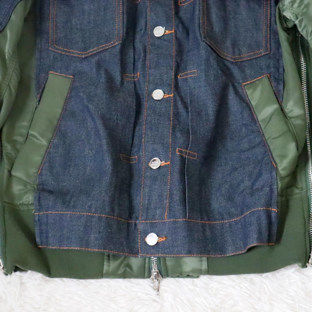 サカイ アーペーセー Sacai×A.P.C. 21SS BLOUSON EIMI MA-1 フライト 
