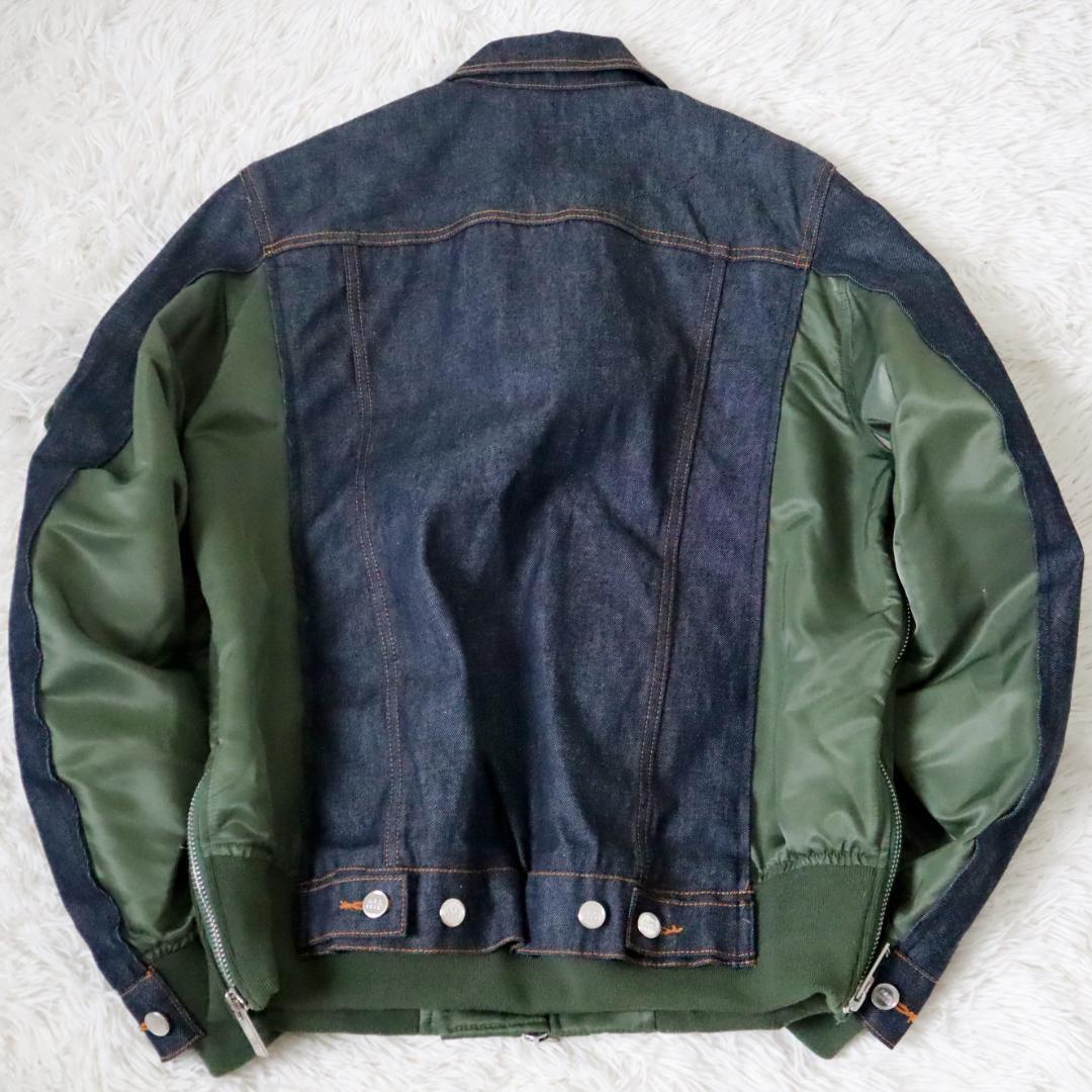 サカイ アーペーセー Sacai×A.P.C. 21SS BLOUSON EIMI MA-1 フライト 