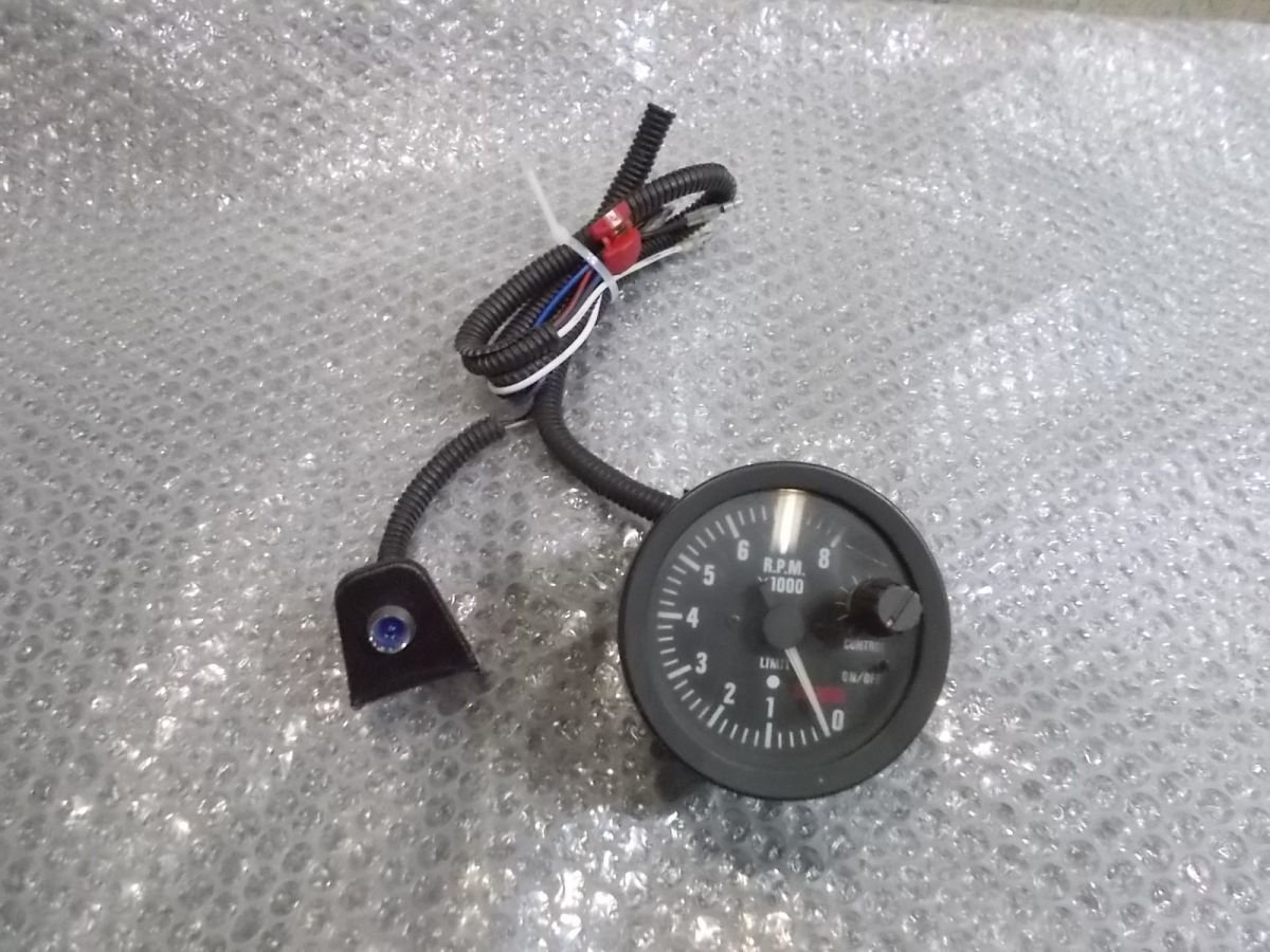 低価，新作 激安 オオモリ 大森 タコメーター 追加メーター 80&phi; 8 000RPM 8 000回転 電子式 1/2/3気筒 ETH-408BZ 点灯OK / 2P11-1033(タコメーター)｜売買されたオークション情報、yahooの商品情報をアーカイブ公開 タコメーター