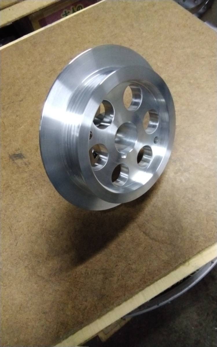 AE86、4AG用用の小径シングルクランクプーリー。