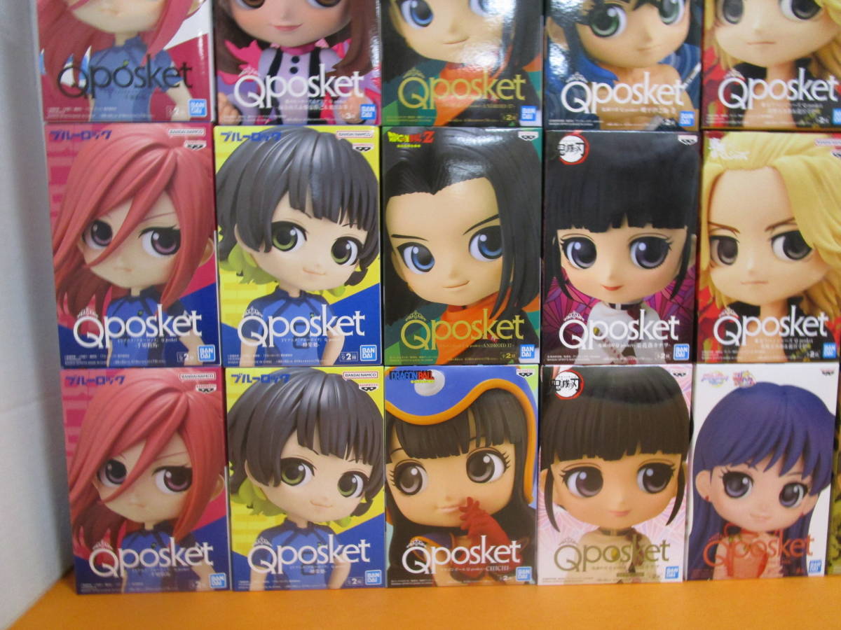 未開封 Qposket フィギュア 36体 まとめ ブルーロック/ヒロアカ/進撃 