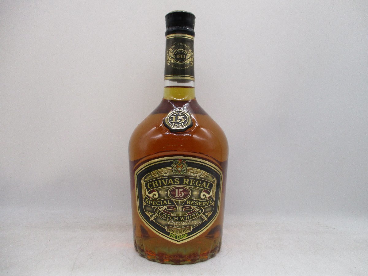 CHIVAS REGAL 15年 シーバス リーガル スコッチ ウイスキー 1000ml 古 