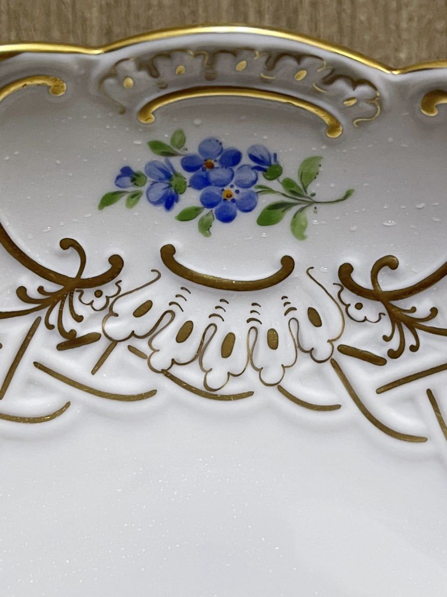 マイセン Meissen 飾り皿 金彩 大皿 透かし 【公式通販】