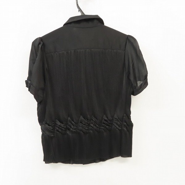 ☆COMME des GARCONS/コムデギャルソン コムコム プリーツ 半袖シャツ