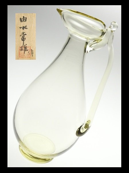 由水常雄 - 正倉院 超希少品 白瑠璃水瓶 作 正倉院宝物の復元 メルカリ