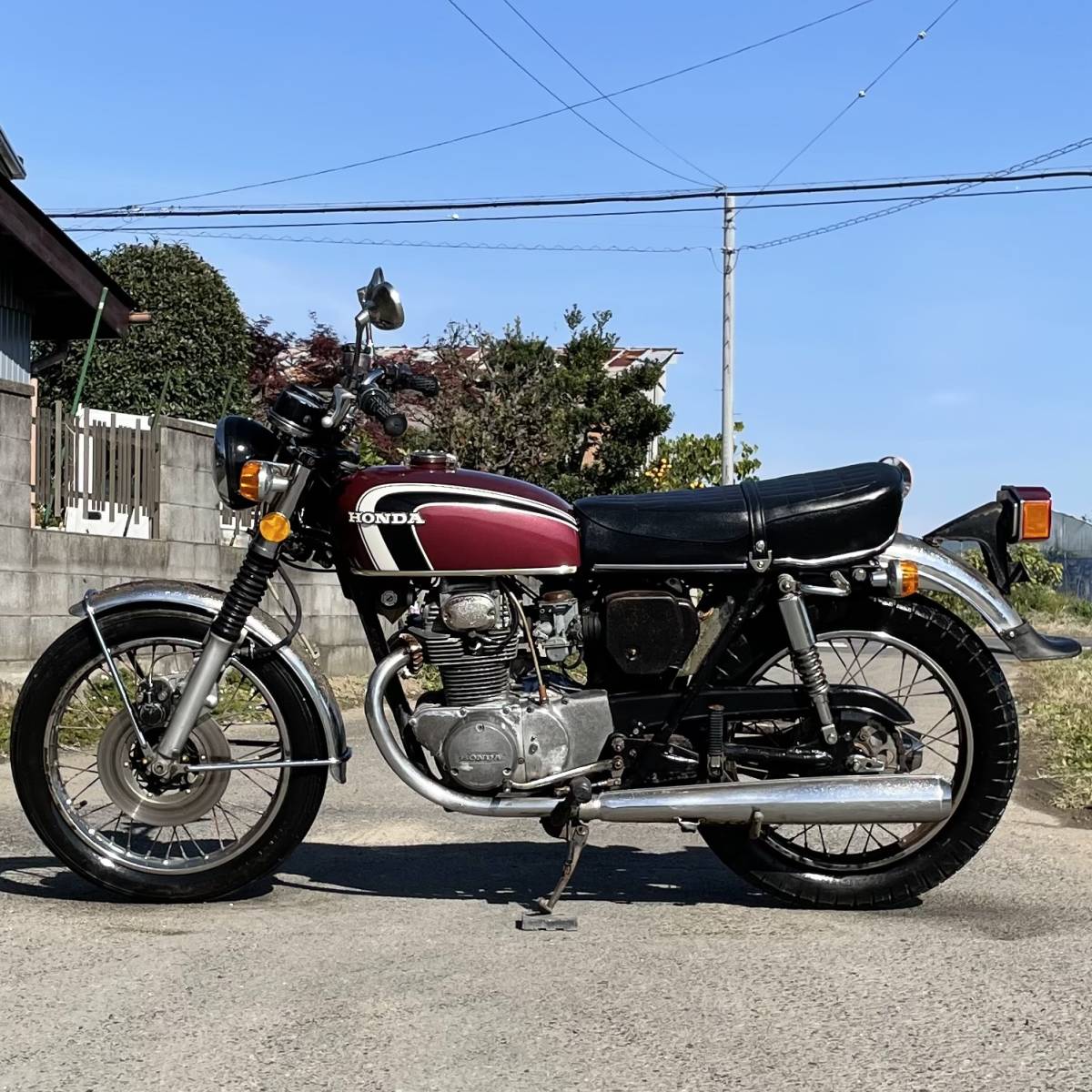 CB250 書類付き 絶版 旧車 レストアベース ホンダ 検）CB RS RSZ GSX