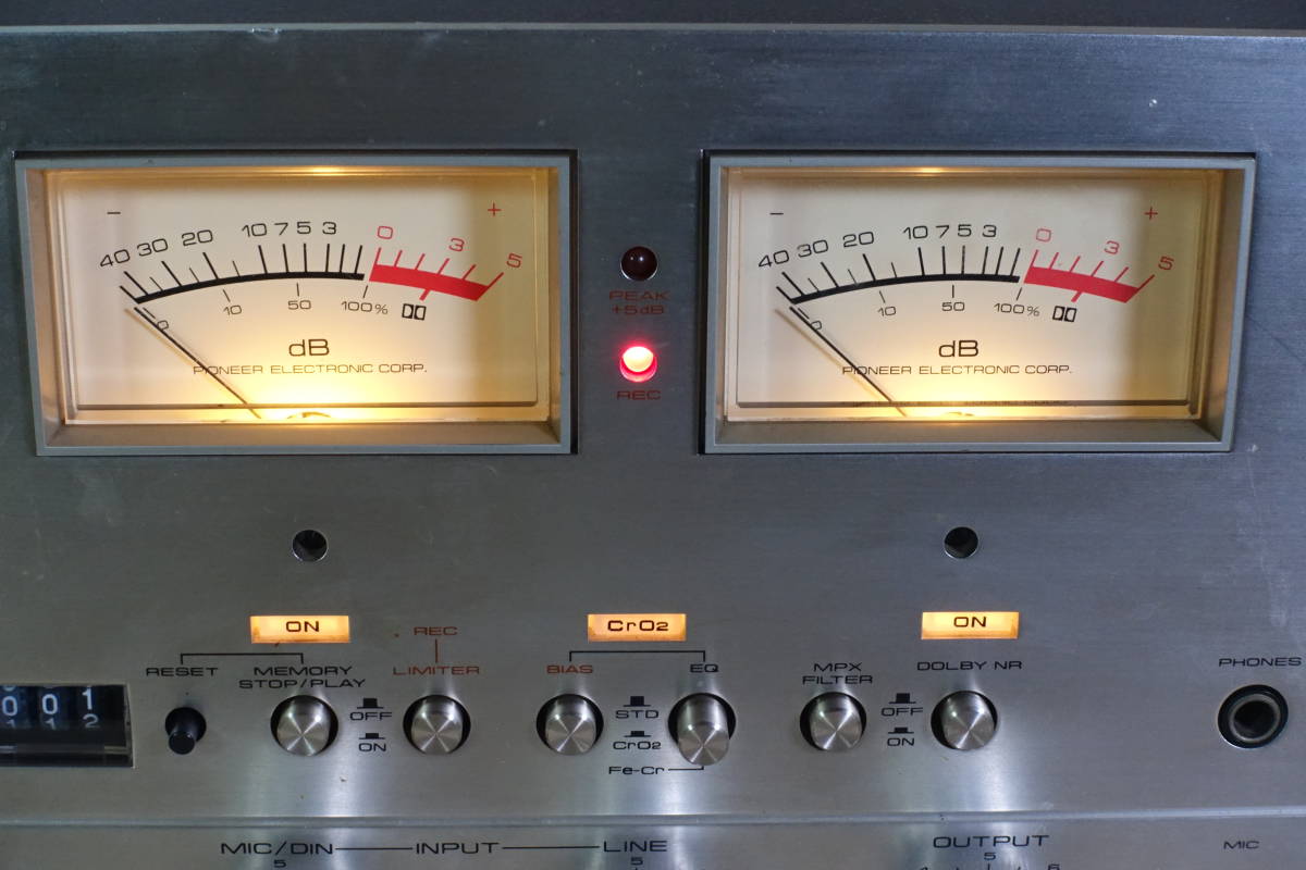 Pioneer パイオニア CT-97 カセットデッキ ジャンク品として