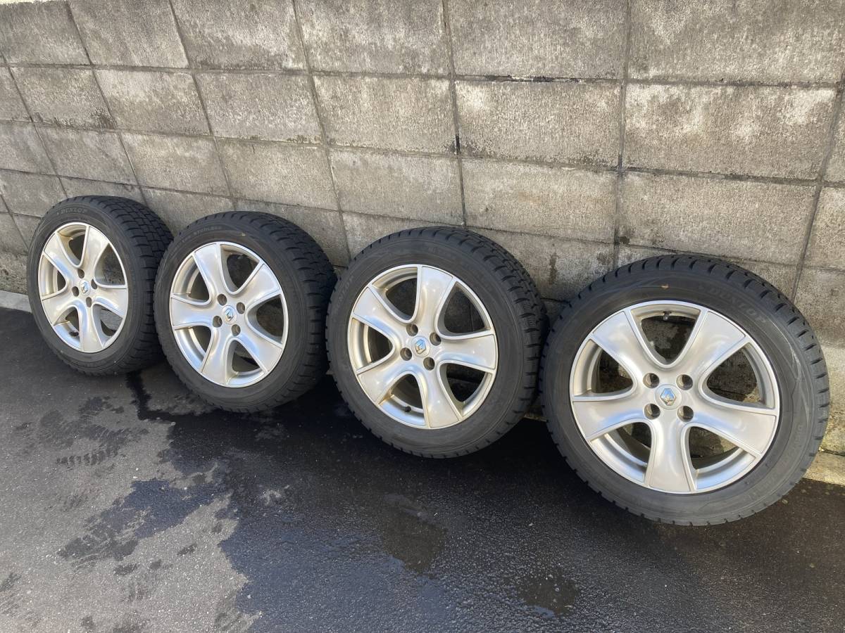 ルノー・ルーテシア純正ホイール＋DUNLOPスタッドレスタイヤ 195/55R16　中古品_1
