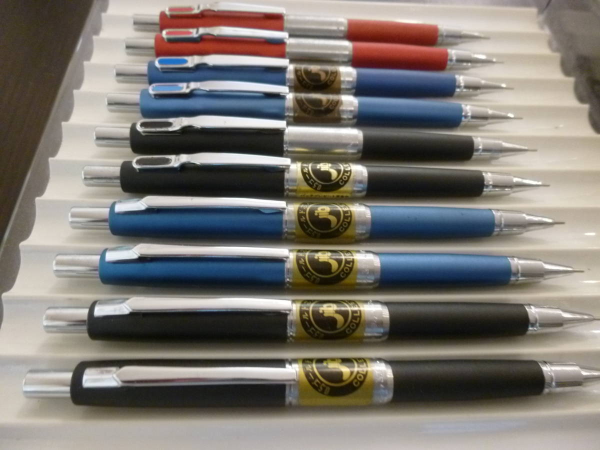 【CОLLEEN】廃盤 シャープペンシルジブ ｊiｂ 10本 未使用品 コーリン シャーペン ジブ jib 0.5 緑 マーブル柄 ゴールド芯入 廃盤