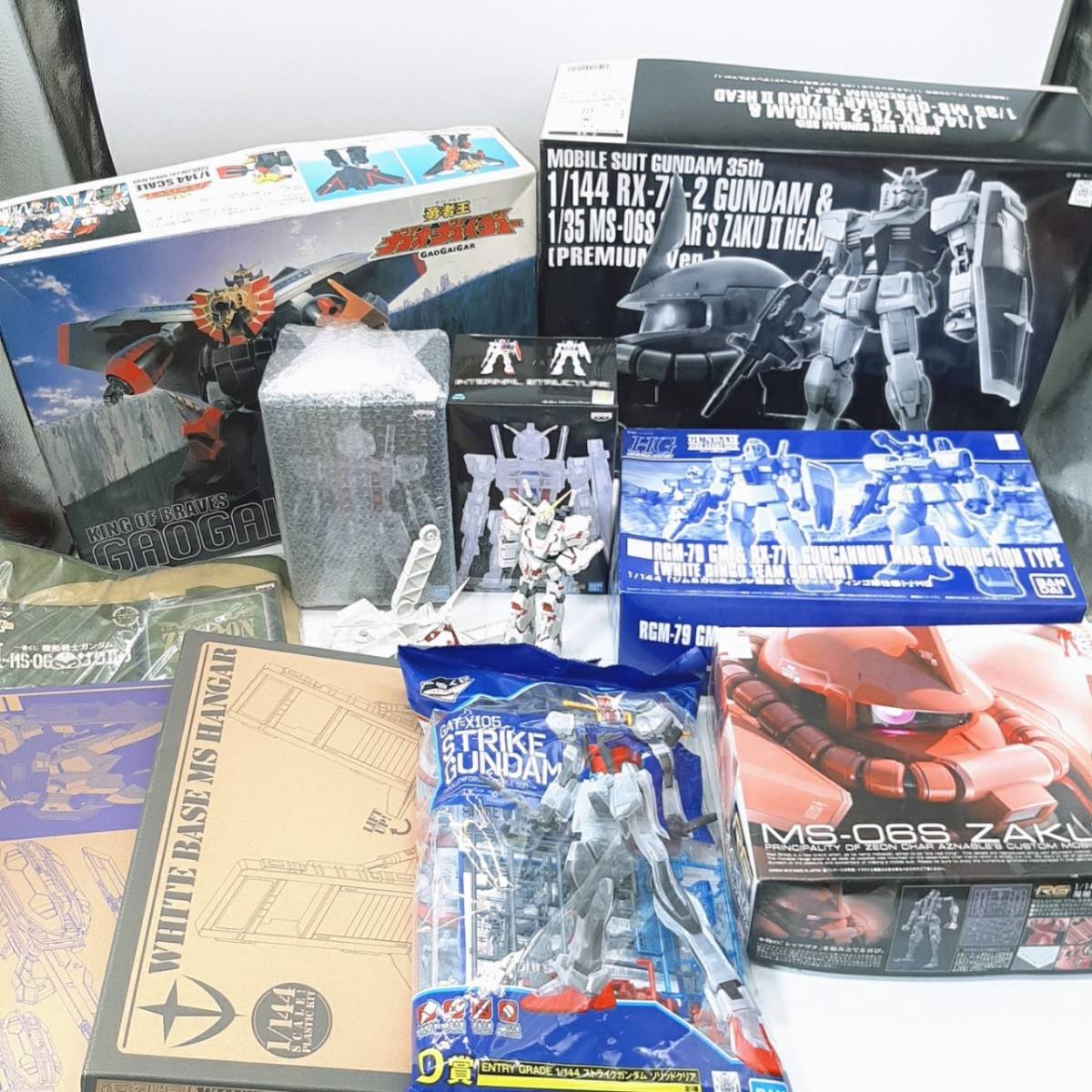 プラモデル ガンプラ ジャンク 大量 完成品 ガンダム 1円スタート