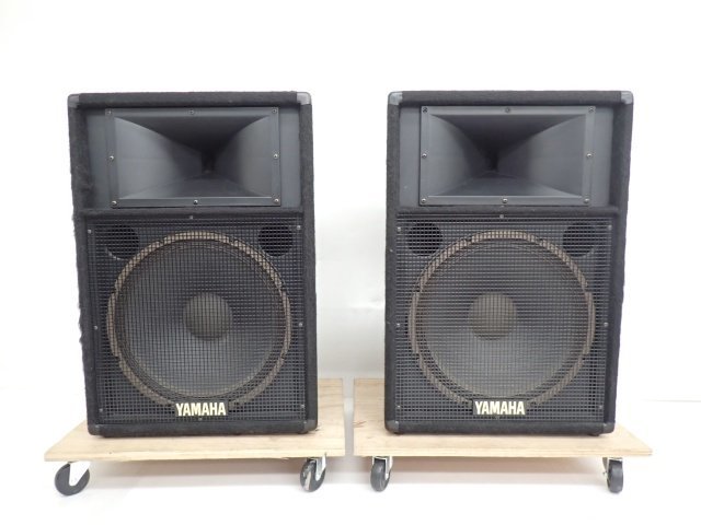 YAMAHA S115IV PAスピーカー ペアセット 動作確認済み 送料込み 兵庫県直引限定品】YAMAHA ヤマハ S115IV PA/SR用2WAYパッシブ型スピーカー