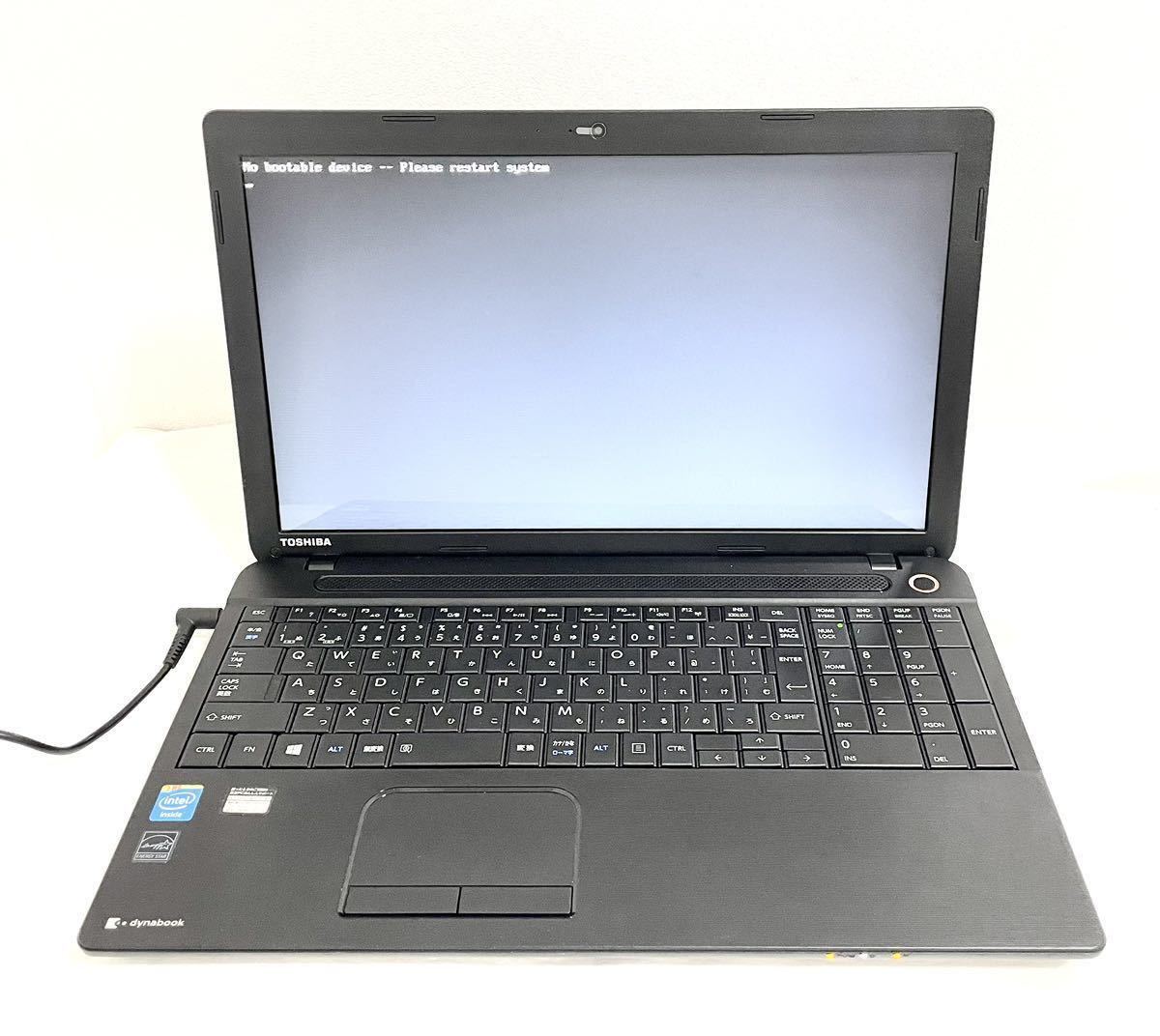 TOSHIBA》dynabook ノートPC【B353/21kB】（黒）ジャンク品です。