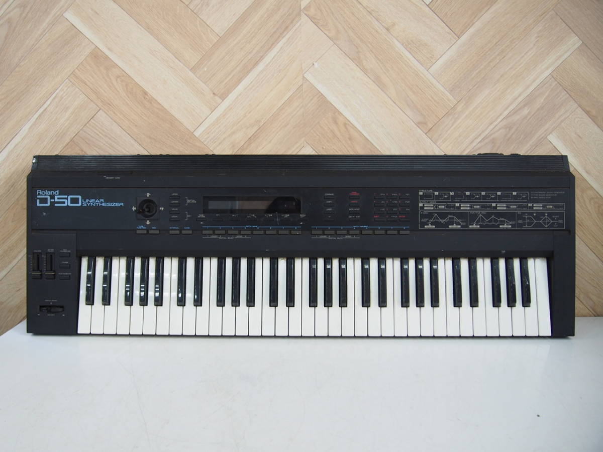 得価，お得 3K1111-67 Roland ローランド シンセサイザー LINEAR SYNTHESIZER D-50 ジャンク(ローランド)｜売買されたオークション情報、yahooの商品情報をアーカイブ公開 - オークファン ローランド