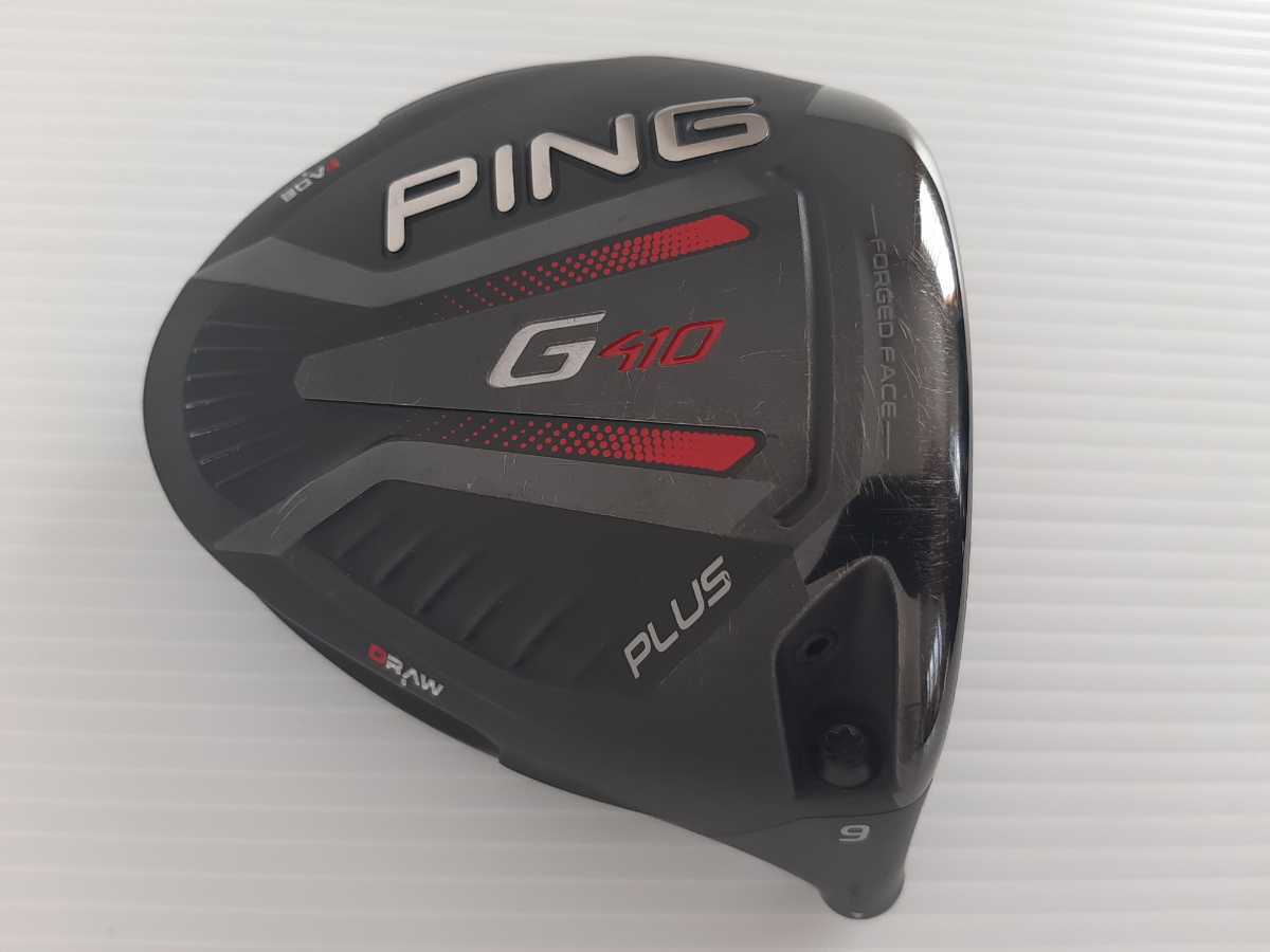 G410 PLUS ドライバー PING ピン ヘッド単品 9度 9° 名器PING 名器