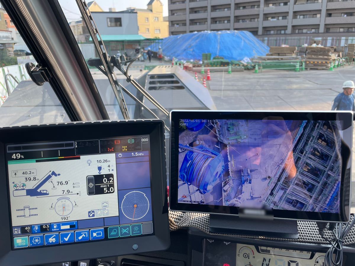 垂直金具 吊り荷 無線 監視カメラ ラフタークレーン 全て オペレーター