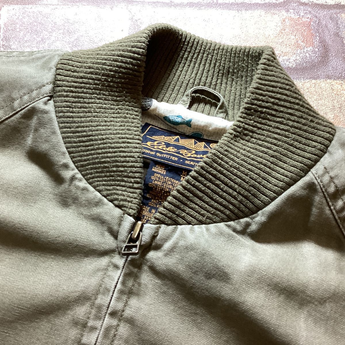 80s〜 “ EDDIE BAUER ” BLACK-TAG PREMIUM GOOSE DOWN JACKET OLD