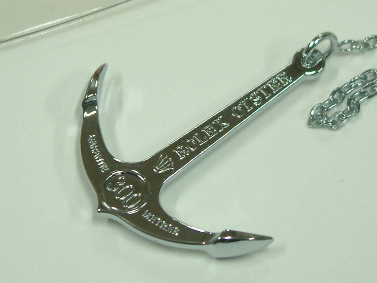 送料込□本物ROLEXサブマリーナ用アンカーキーホルダー未使用非売品 