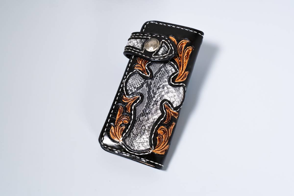 カービングウォレット 長財布 革財布 ライダースウォレット バイカーズウォレット ロングウォレット レザーウォレット202 長財布 バイカーズウォレット カービング 質感最高カービングウォレット レザークラフト レザーウォレット&frasl;カービングウォレット&frasl;ライダースウォレット