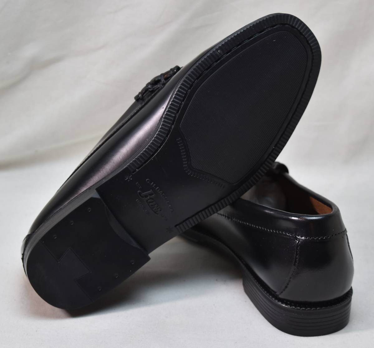 SALE!! G.H BASS　バス ビットローファー　LINCOLN　MOC　ブラックレザー　ラバーソール　US7.5　25.5cm相当　未使用品 | SELECT 12&frasl;25までセール中厚底ビットローファー&frasl;7 スエード セールSHIPS別注BASS: Hb（ブランド）（靴）の通販