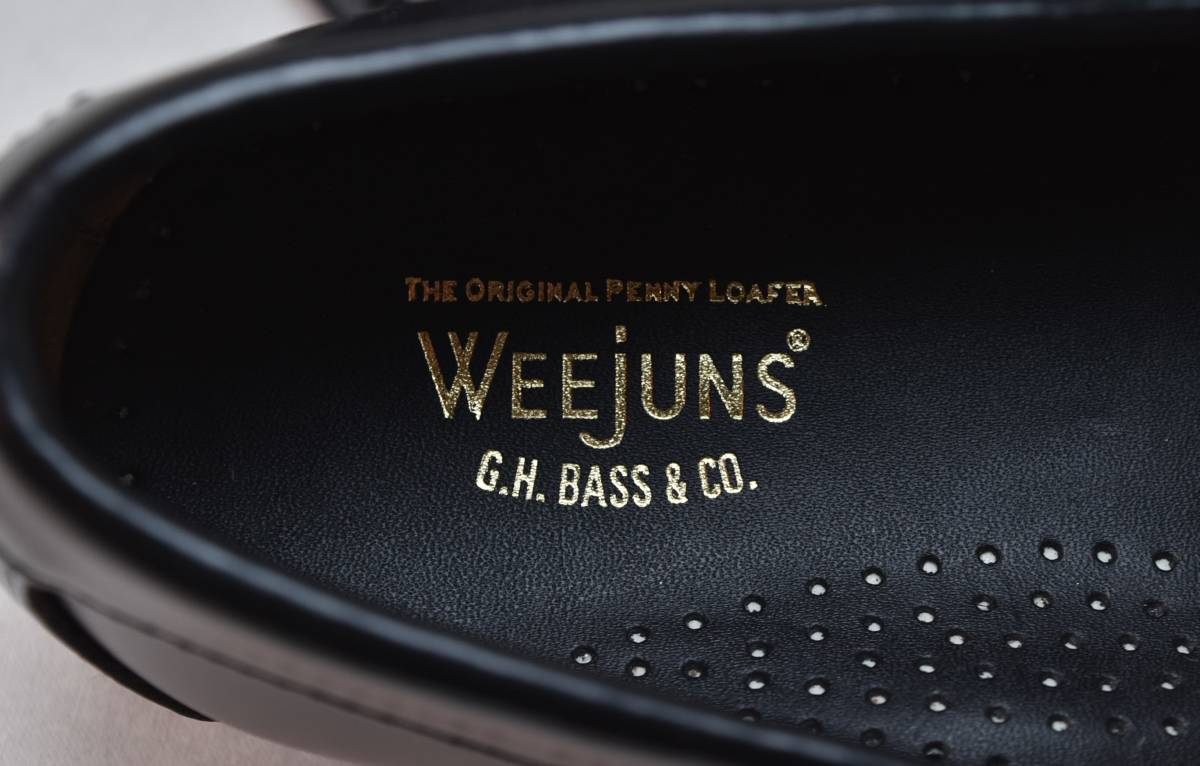 SALE!! G.H BASS　バス ビットローファー　LINCOLN　MOC　ブラックレザー　ラバーソール　US7.5　25.5cm相当　未使用品 | SELECT 12&frasl;25までセール中厚底ビットローファー&frasl;7 スエード セールSHIPS別注BASS: Hb（ブランド）（靴）の通販