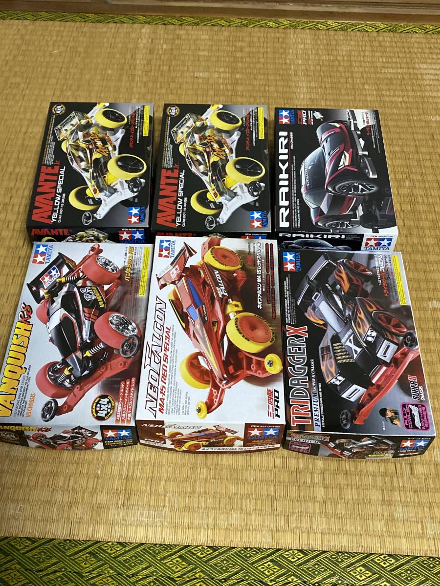 ミニ四駆 TAMIYA まとめ 6台セット タミヤ - 組立済 駆動確認済の通販