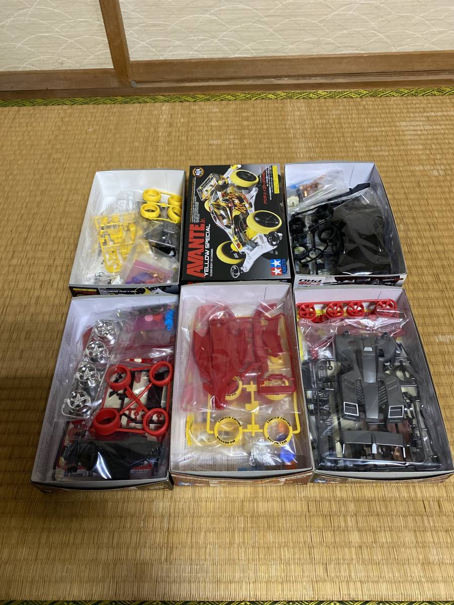 ミニ四駆 TAMIYA まとめ 6台セット タミヤ - 組立済 駆動確認済の通販