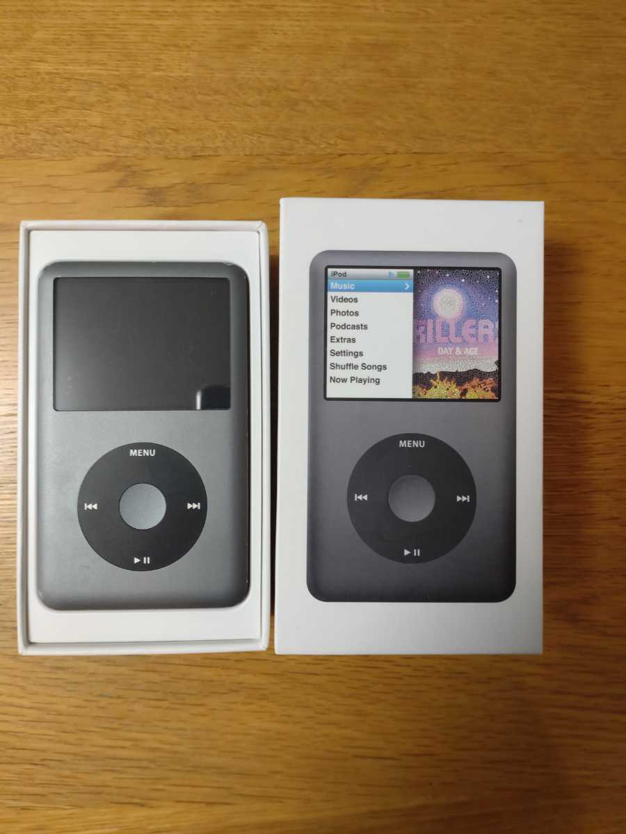 【驚きの破格値，最新作】 iPod classic 箱あり16GB ジャンク品(iPod classic)｜売買されたオークション情報、yahooの商品情報をアーカイブ公開 - オークファン アップル
