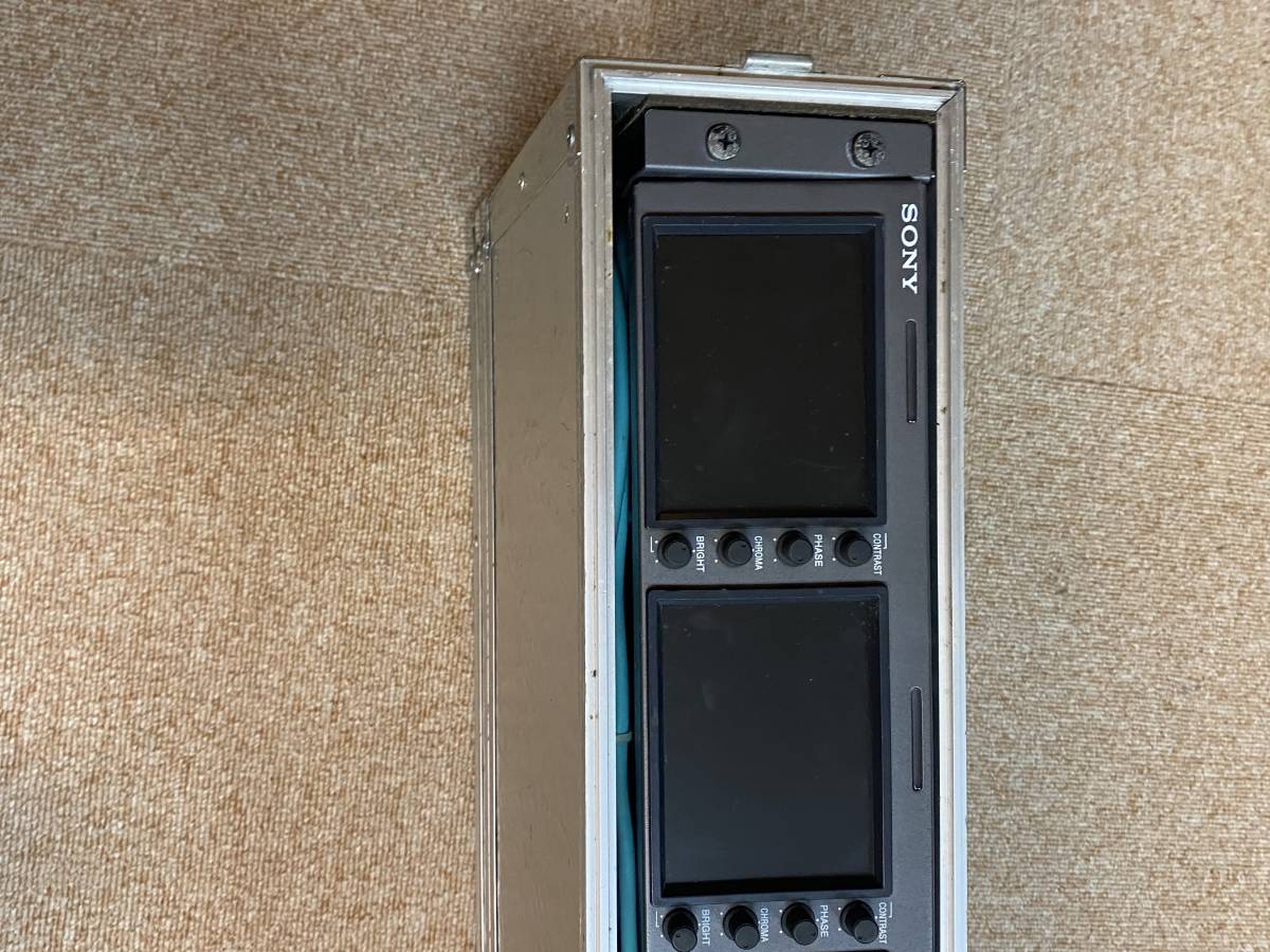 SONY LMD-4420 4インチ4連ラックマウント液晶モニター ハードケース