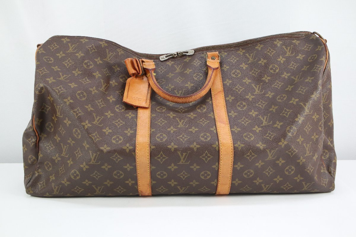 LOUIS VUITTON ルイヴィトン モノグラム キーポル60 ボストンバッグ 