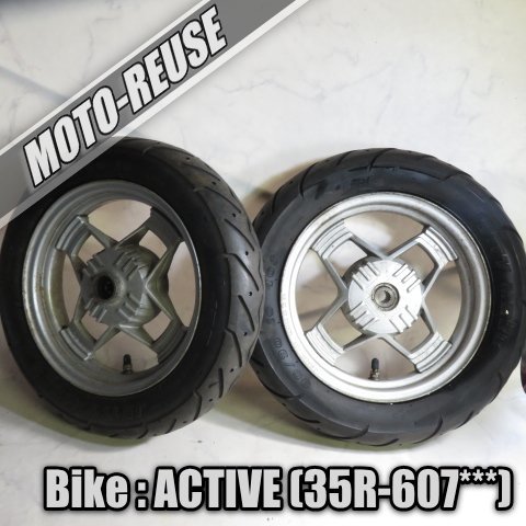アクティブ35R 純正リアホイールペリカンジョグジョグ27v 【公式通販】