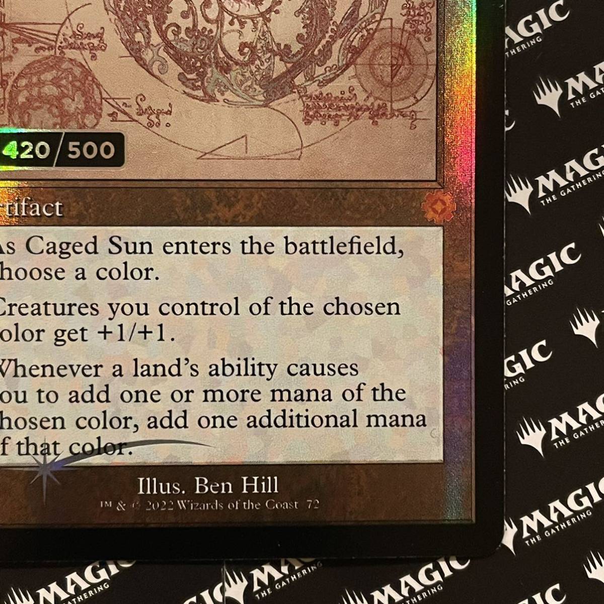 最注目! ダブルレインボウFOIL】シリアルナンバー状態極美/希少切り番