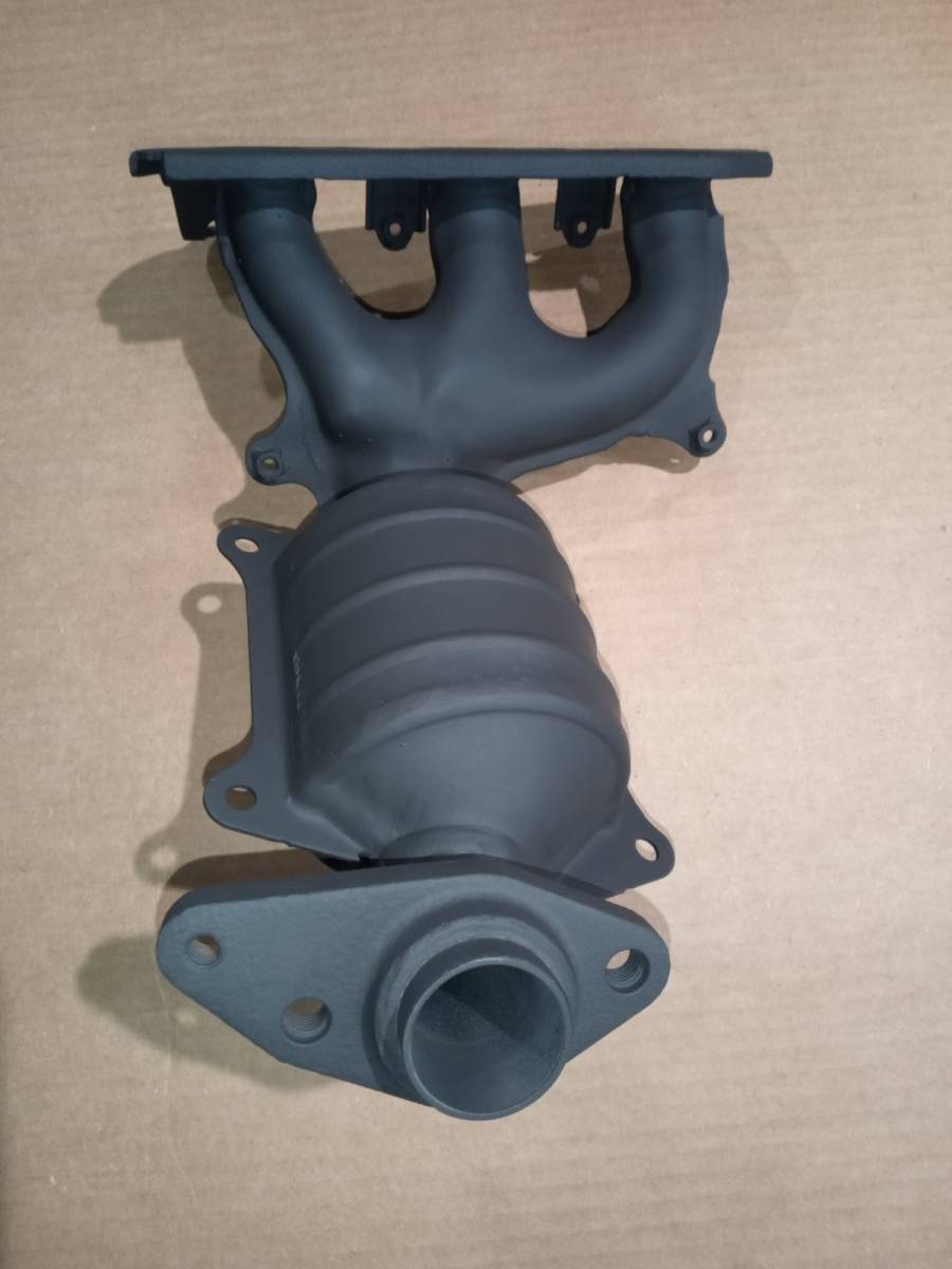中古未使用 K6A NAエンジン スズキ純正改 触媒ストレートエキマニ LA