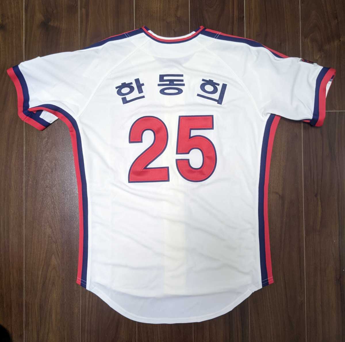 韓国プロ野球 ユニフォーム ロッテ ジャイアンツ フリーサイズ KBO 赤 