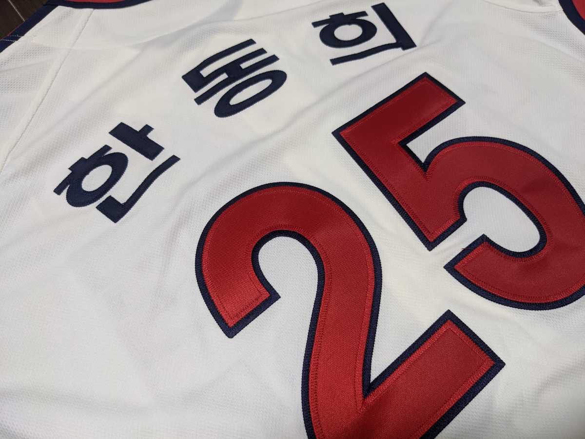 韓国プロ野球 ユニフォーム ロッテ ジャイアンツ フリーサイズ KBO 赤 