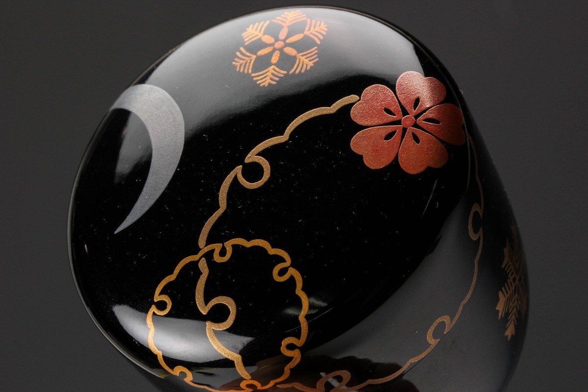 堀井胡春 雪月花蒔絵中棗 共箱 茶道具 本物保証 Yahoo!オークション