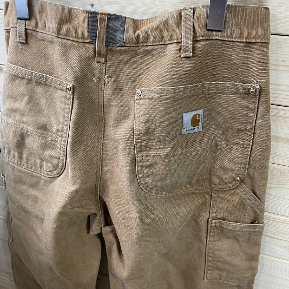 carhartt カーハート ダブルニー ダック ペインターパンツ ブラウン 