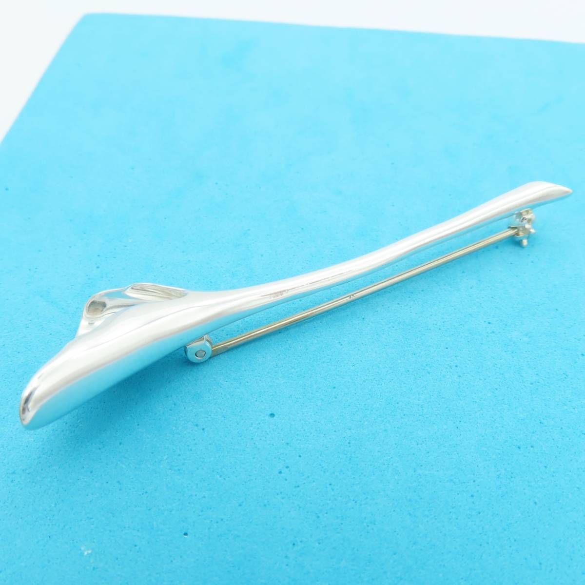 送料無料】 美品 Tiffany&Co. ティファニー イチョウ シルバー