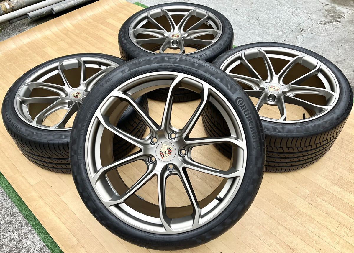 ポルシェ カイエンE3 9Y0 Turbo GT 純正 22インチホイール☆ 2021年製 