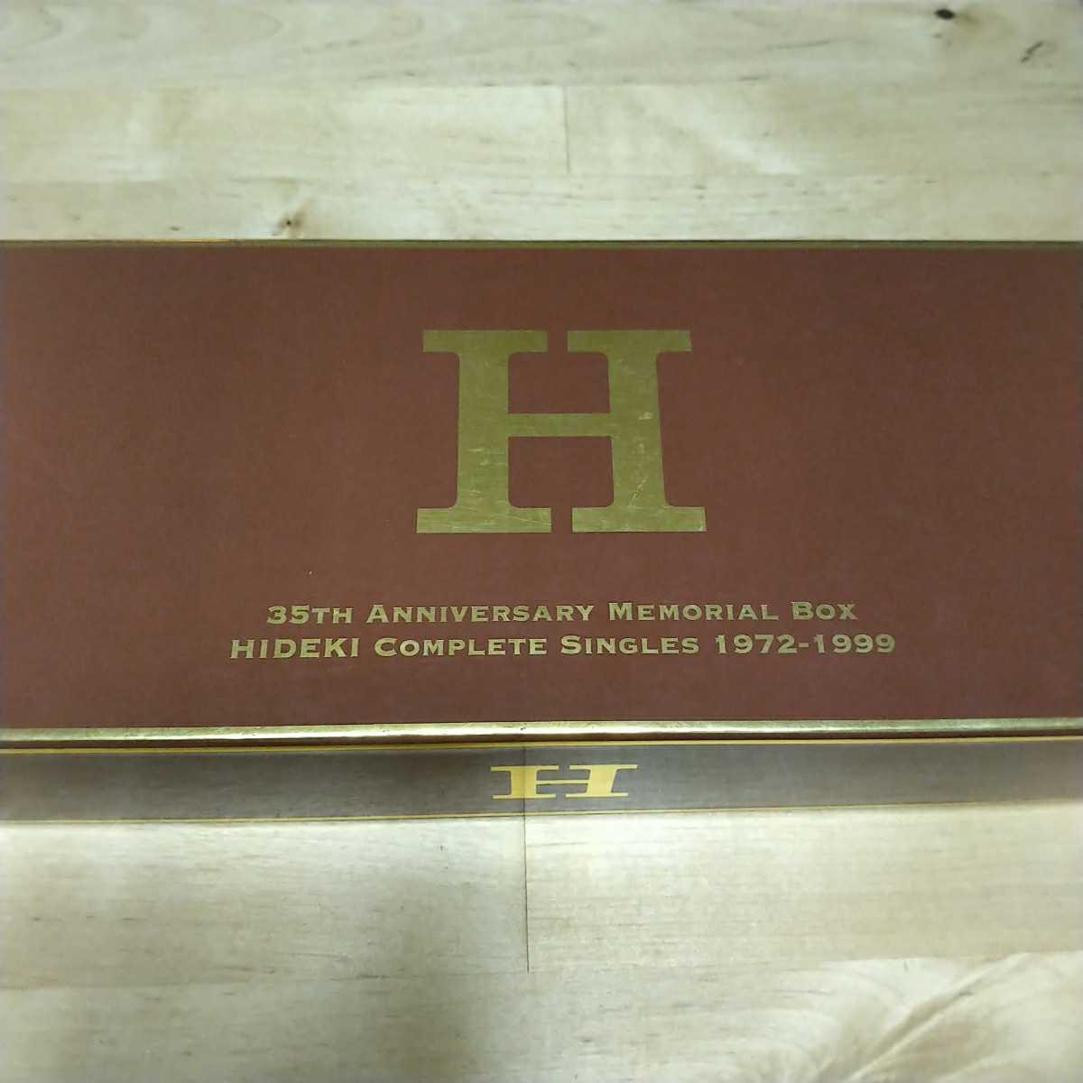 送料無料】 西城秀樹 / 35th Anniversary Memorial Box HIDEKI