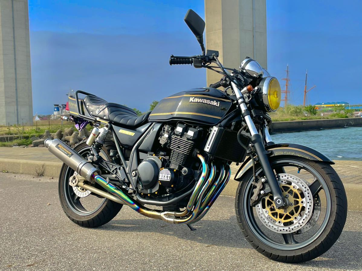 ZRX400 後期 ヨシムラチタンサイクロンマフラー