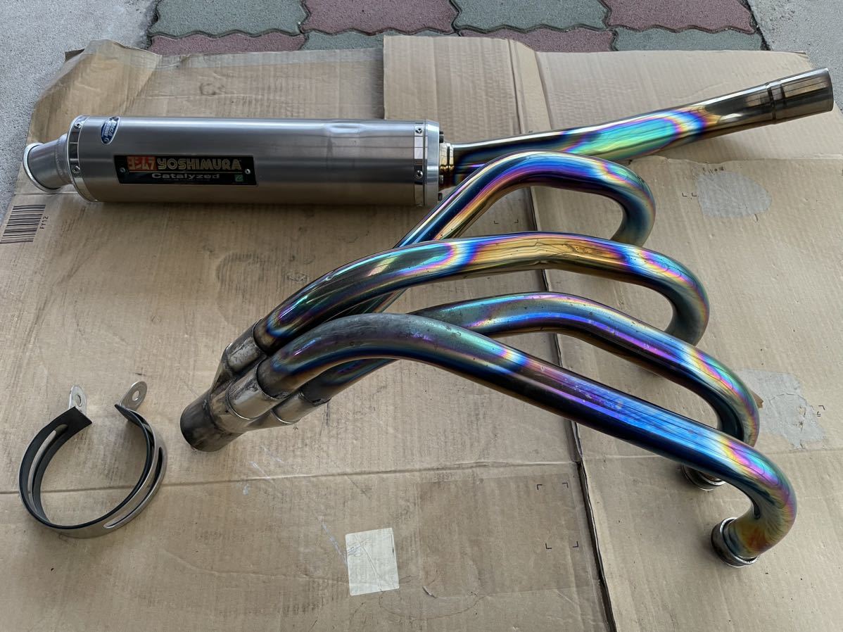 ZRX400 後期 ヨシムラチタンサイクロンマフラー