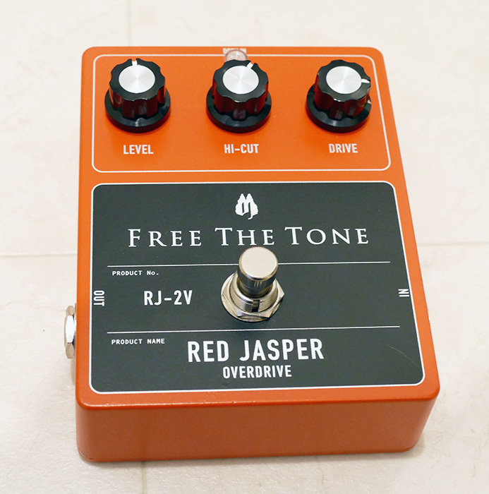 FREE THE TONE RED JASPER RJ-2V☆ローゲインドライブペダル The Tone