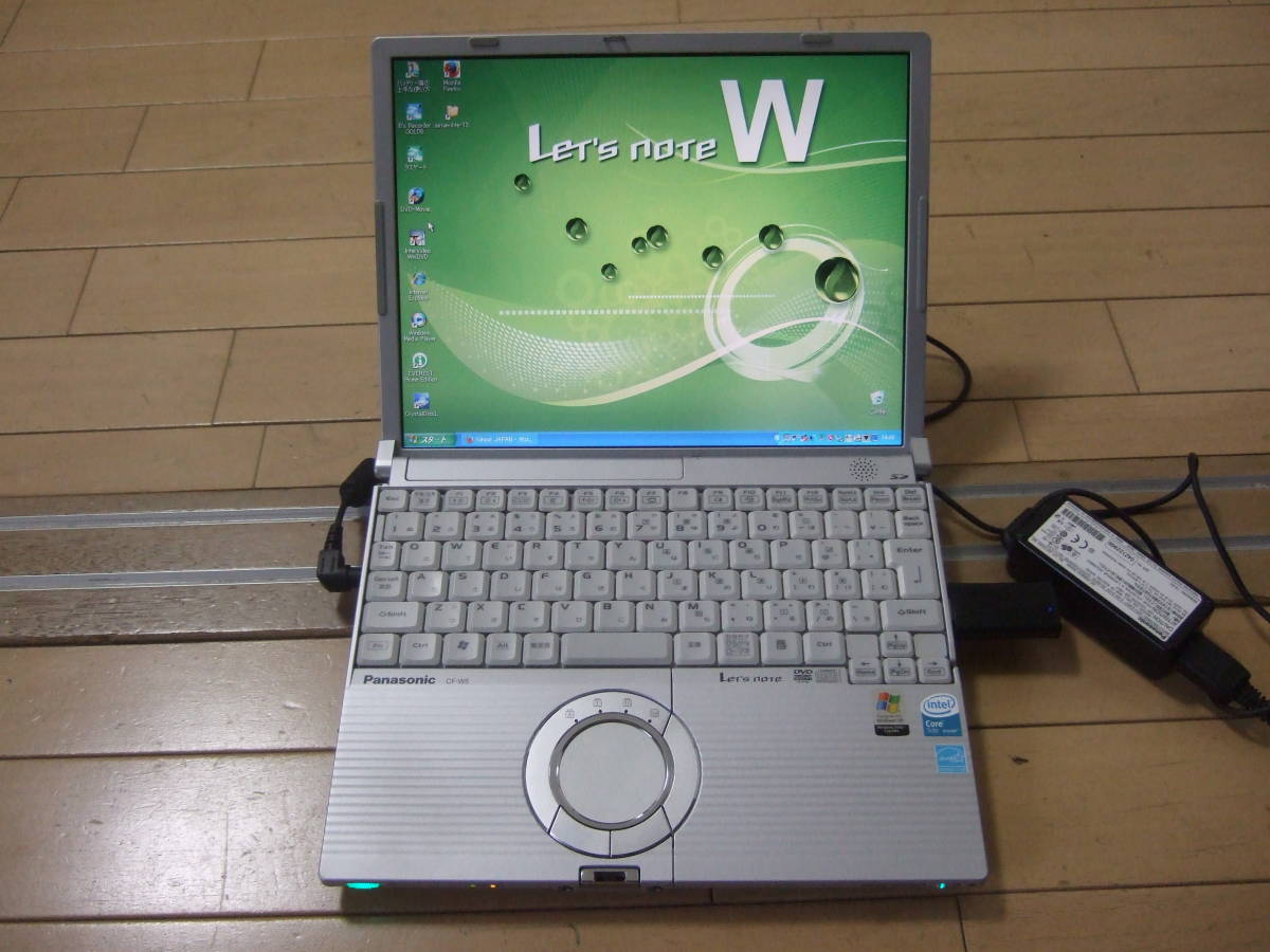  Panasonic CF-W5K Core Solo 1.06GHz/60GB/1GB/Combo/XP/office2007(12インチ～)｜売買されたオークション情報、yahooの商品情報をアーカイブ公開 - オークファン パナソニック、松下電器産業