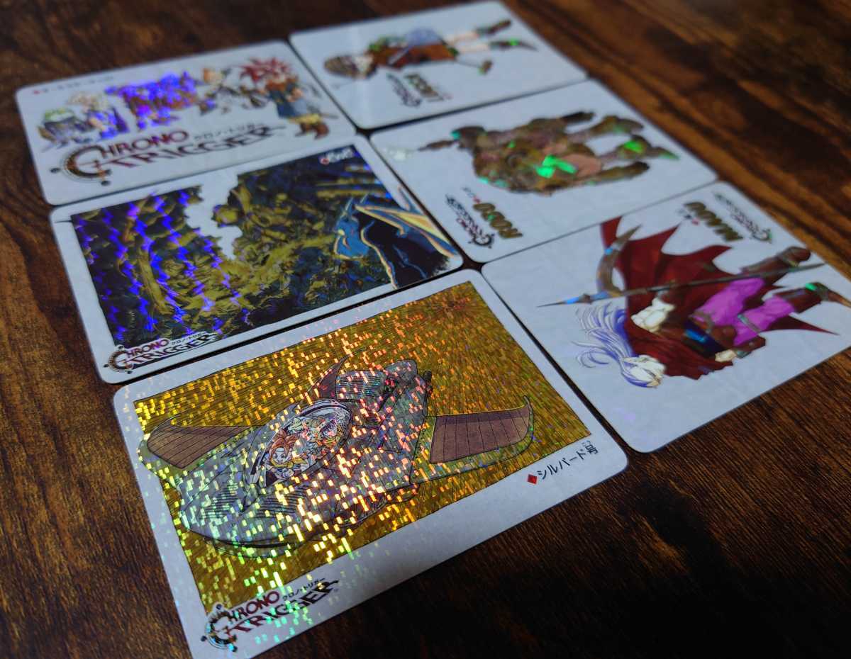 非売品 予約特典 クロノトリガー キラ カード 6枚セット オールスター 