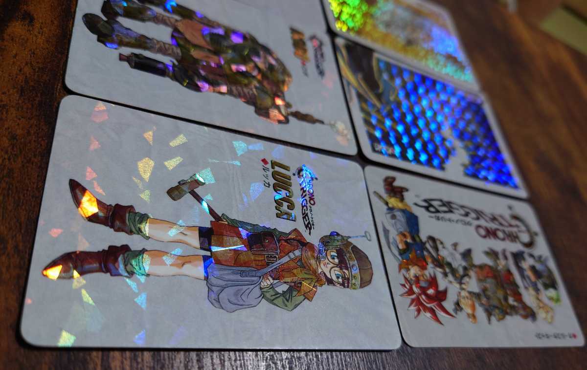 非売品 予約特典 クロノトリガー キラ カード 6枚セット オールスター 