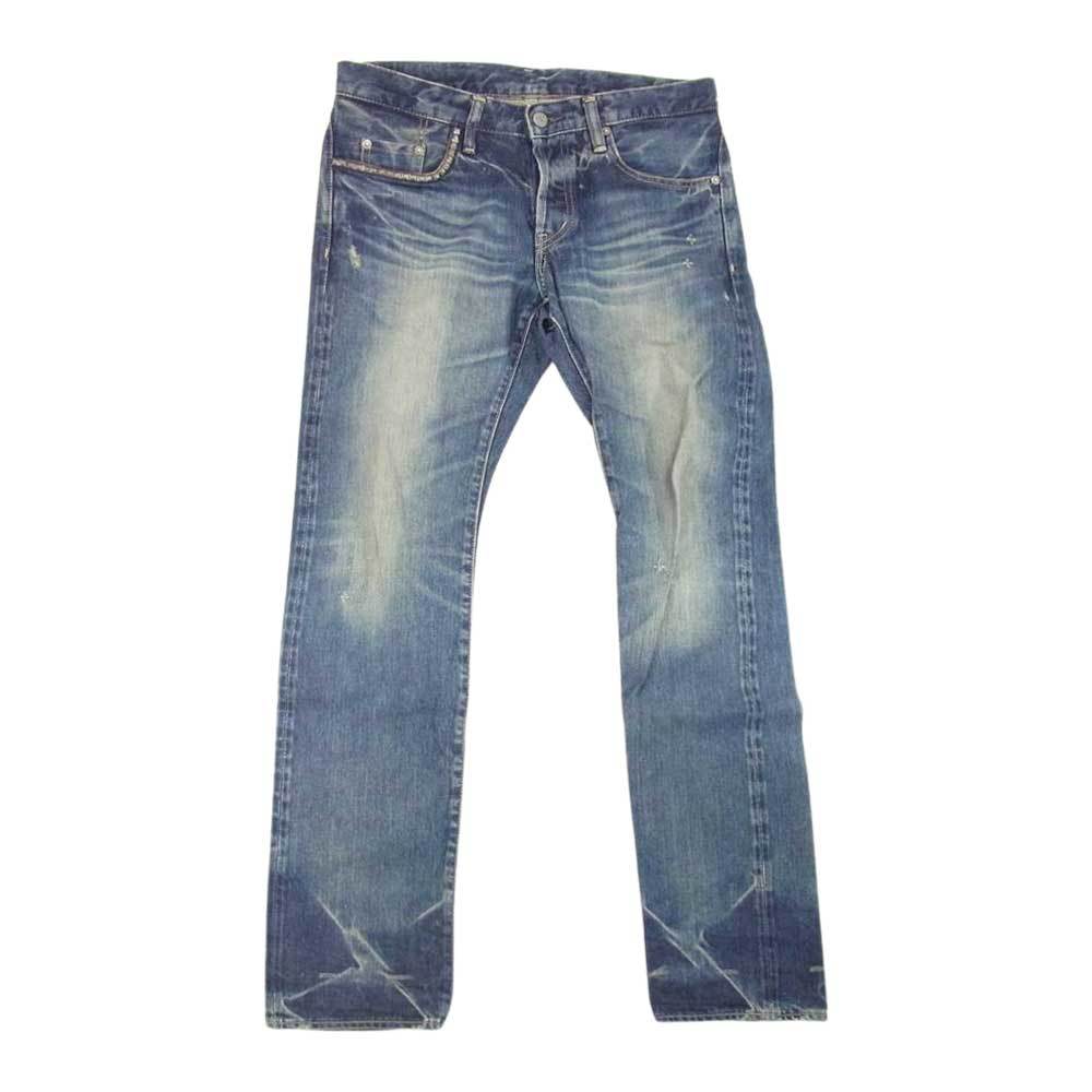 HYSTERIC GLAMOUR ヒステリックグラマー 0222AP15 NOBU加工 スタッズ 