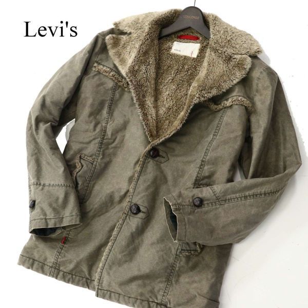数量限定，お得 廃盤 Levi's redloop リーバイス レッドループ 70602-92 秋冬 裏ボア 加工 ランチ コート Sz.L メンズ カーキ C2T12113_B#N(その他)｜売買されたオークション情報、yahooの商品情報をアーカイブ公開 - 男性用