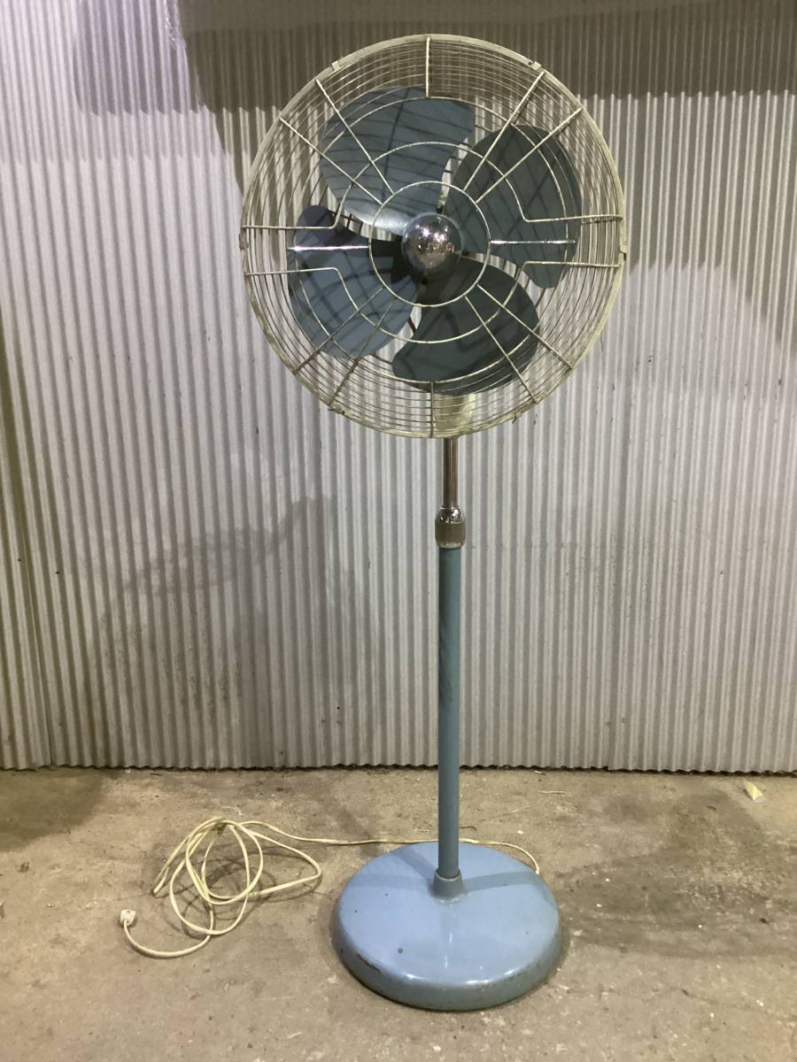 TOSHIBA SF-40S 40cm 4枚羽根 大型 扇風機 東芝 昭和レトロ 中古 動作