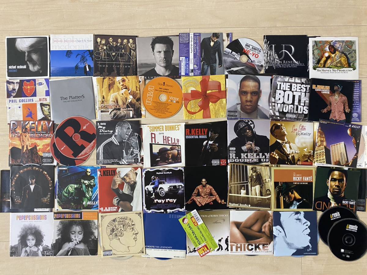  R&B中心CD46枚セット R.Kelly多め The Roots Robin Thicke Raphael Saadiq Phil Collins Michael McDonald匿名発送プラケース無(R&B、ソウル)｜売買されたオークション情報、yahooの商品情報をアーカイブ公開 - Ru0026B、ソウル